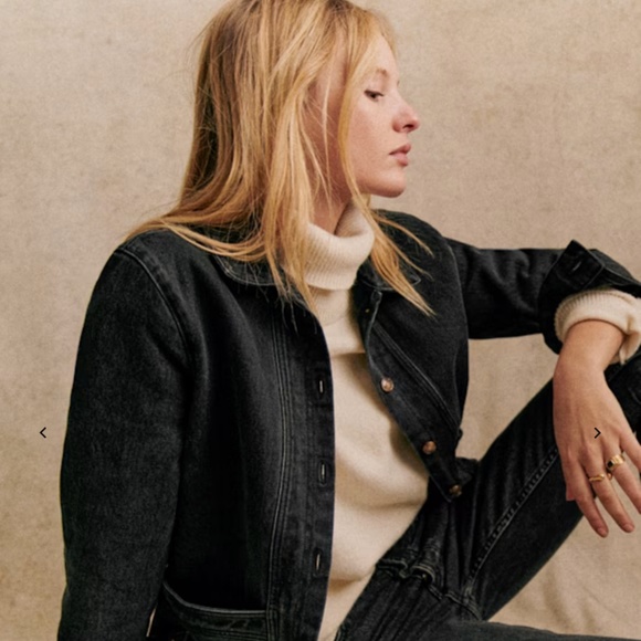 SÉZANE WILL JACKET - Size M - Washed Black - NWOT - Picture 3 of 6